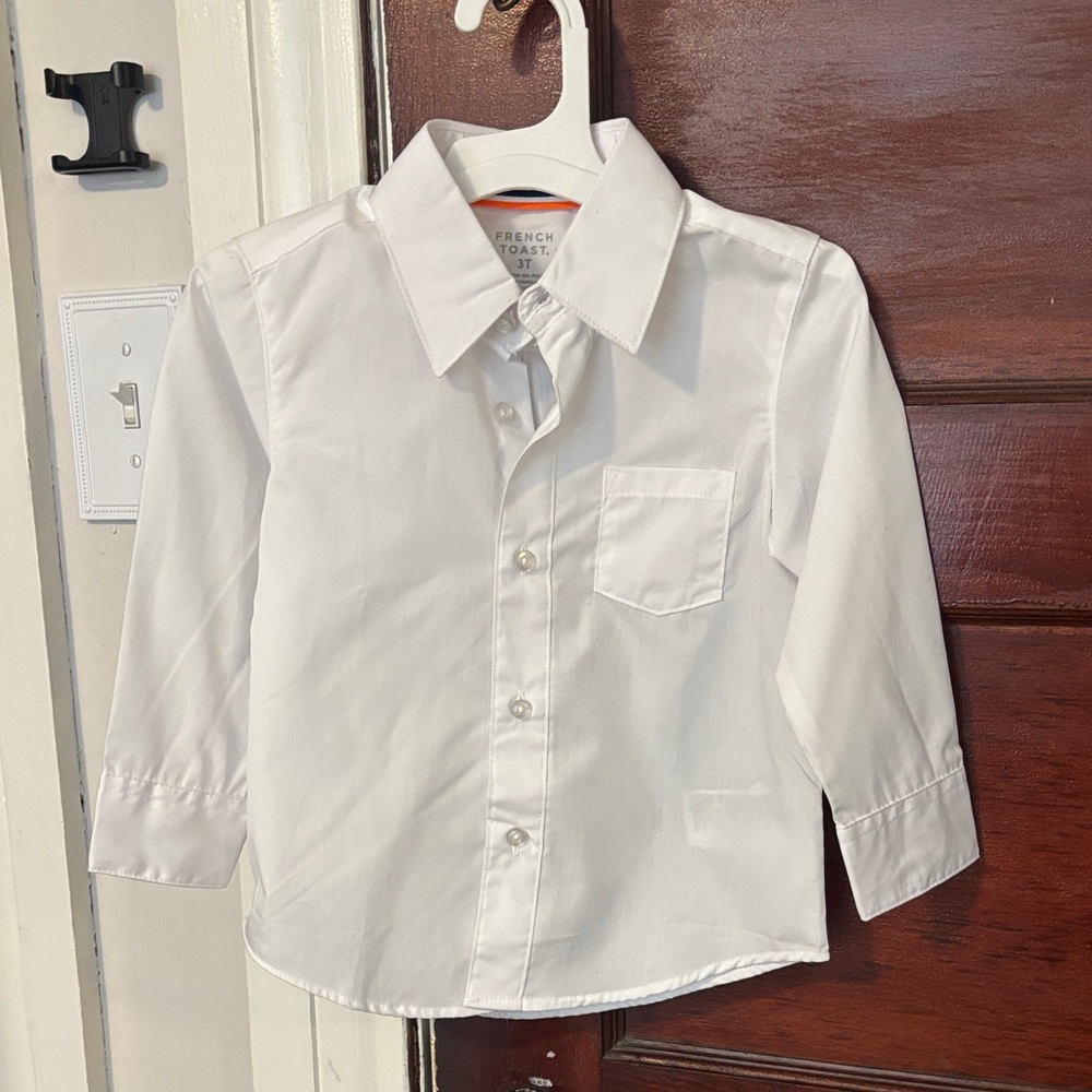 French Toast Kids Classic White Button-Down Shirt